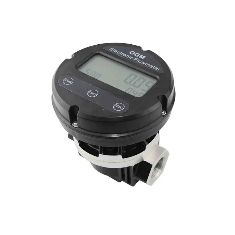 Electronic Digital Fuel Flow Meter Diesel Fuel Oil OGM Flow Meter
