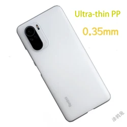 case for redmi k40 pro protective cover ultra-thin semi-hard shell frosted surface transparent cases for Poco F3 GT