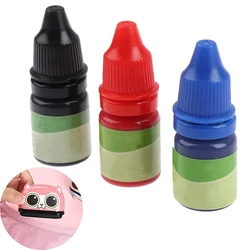 1PC 5ml Ink Textile Clothes Waterproof Ink Special Ink For Students Children Name Stamp Printing On Clothing Wash Not Fade