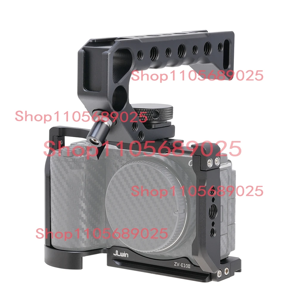 ZVE10II 카메라 케이지(나무 손잡이 포함) 상단  - Sony Camera Zv-E10 리뷰 및 가격