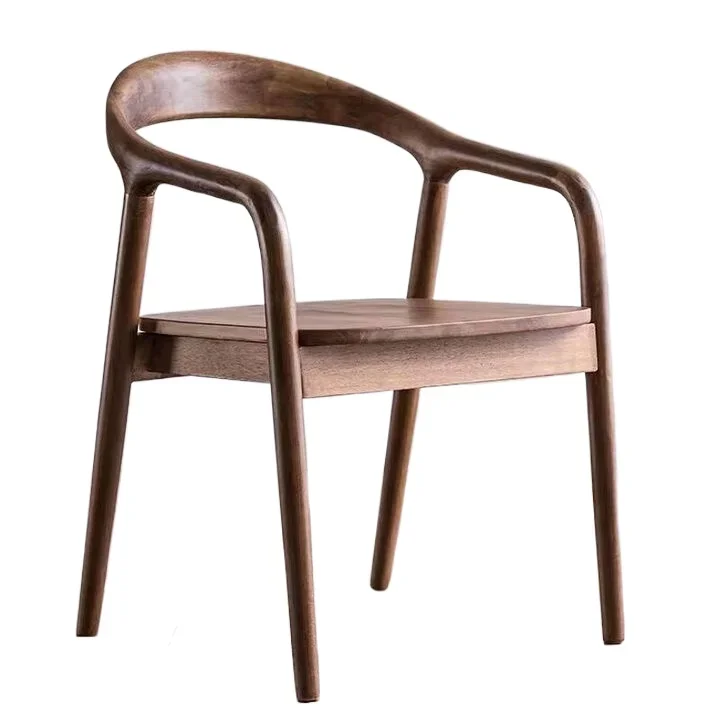 

Ash wood all solid wood dining chair tea room Hiroshima chair