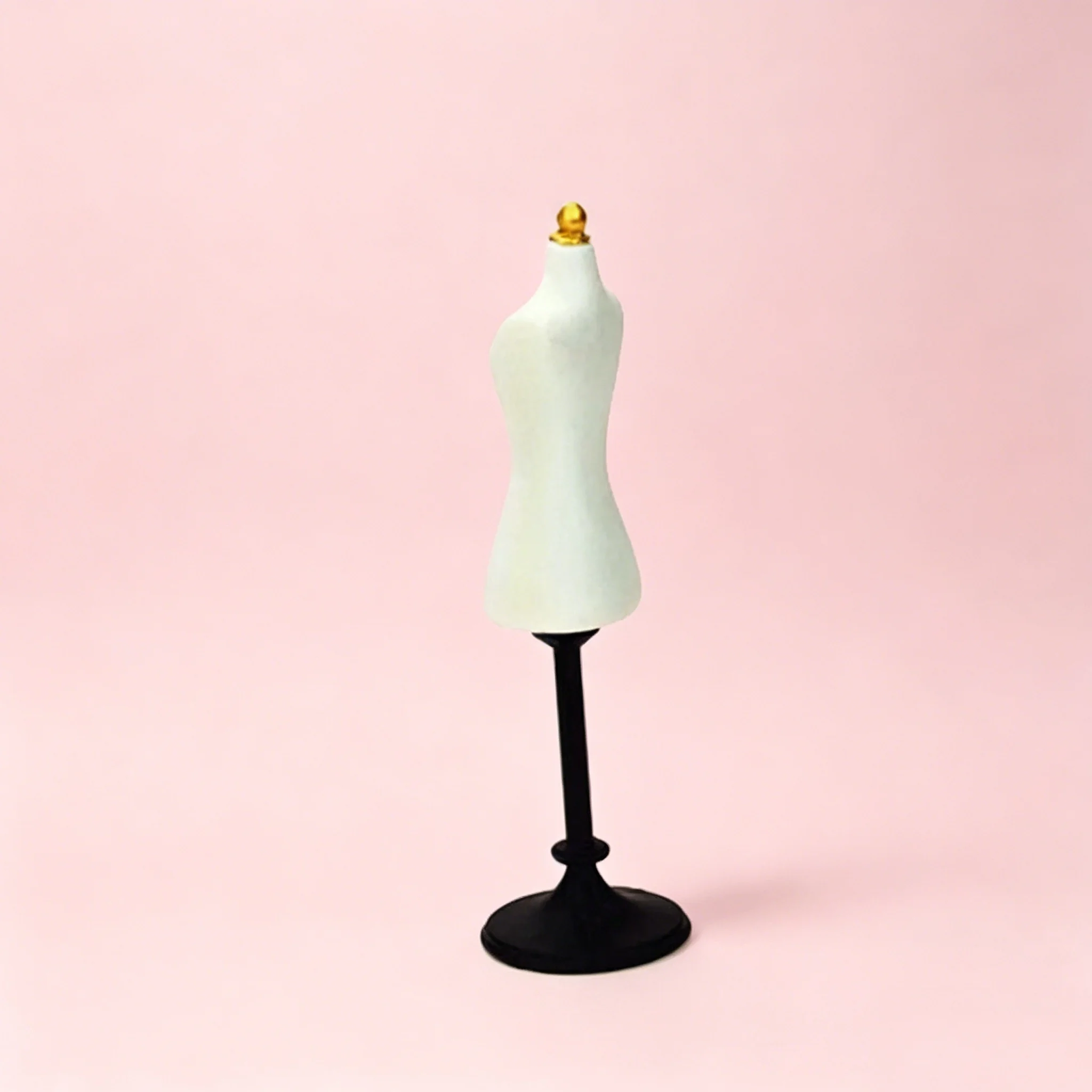 Dollhouse Mini Resin Dress Form, 1/12 Scale