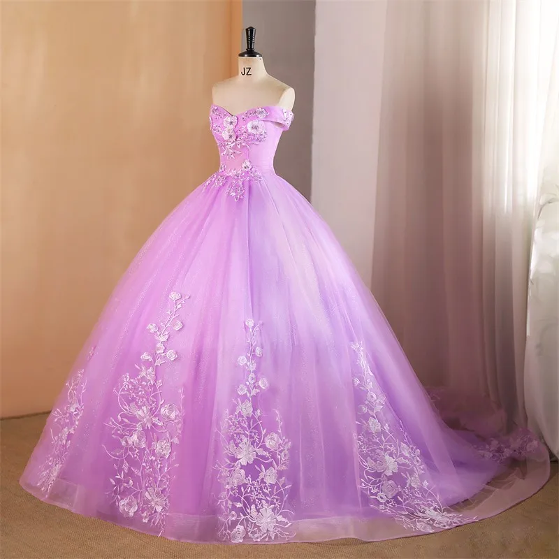 Sonhar Vestidos 15 Quinceanera Dresses 2024 Sweet Flower Party Dresses Classic Ball Gown Plus Size Dresses For Quinceanera