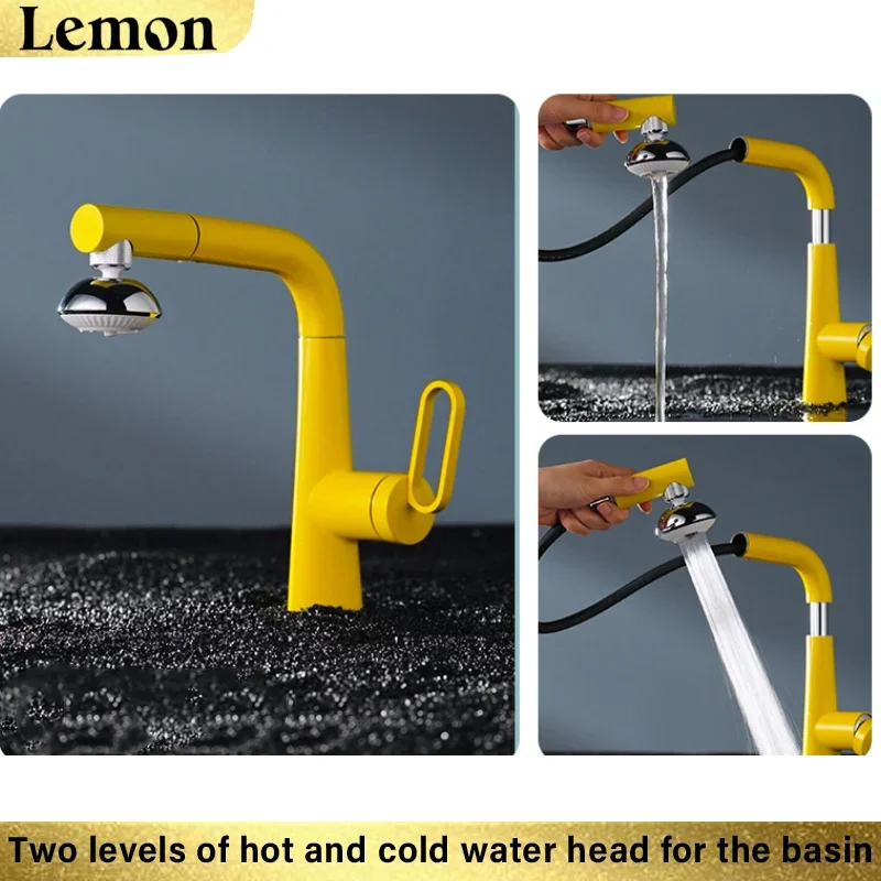 

Смеситель для ванной комнаты с одним рычагом, настенный, с поворотным изливом, для горячей и холодной воды, с рифленым дизайном, для умывальника с одним отверстием