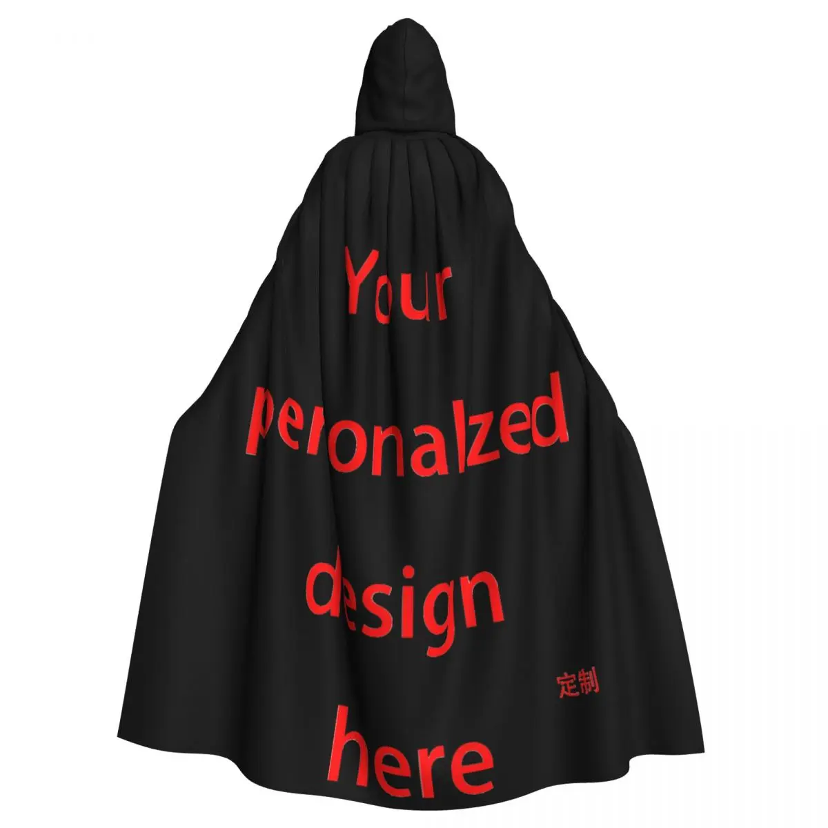 

Customized Custom Long Hooded Cloak Witch Medieval Costume Cosplay Cape HalloweenParty Adult Unisex
