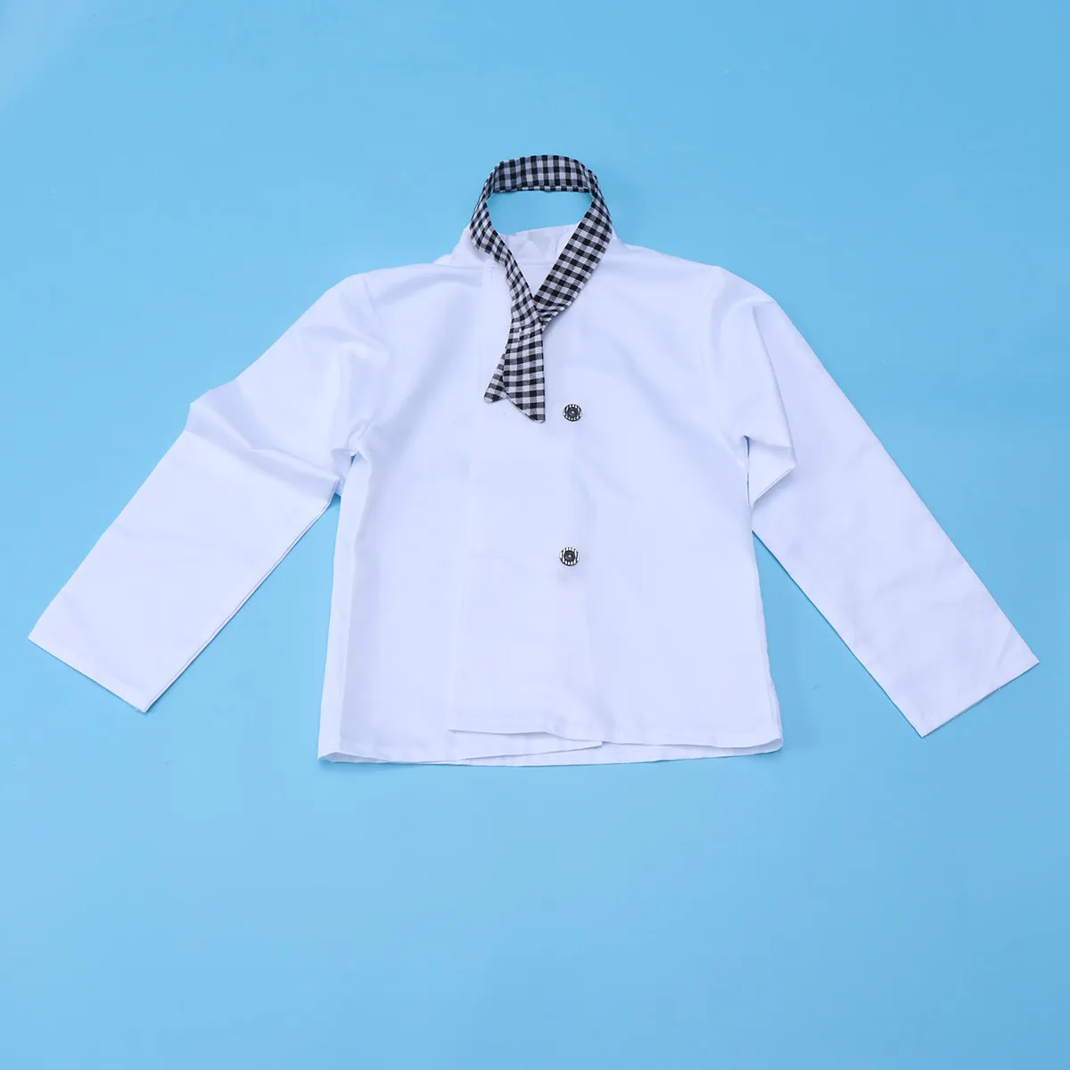 

1Set Children Chef Role Play Costume Set Quality Fabric Cooking Outfit with Hat Trousers and Coat Machine Washable for Little