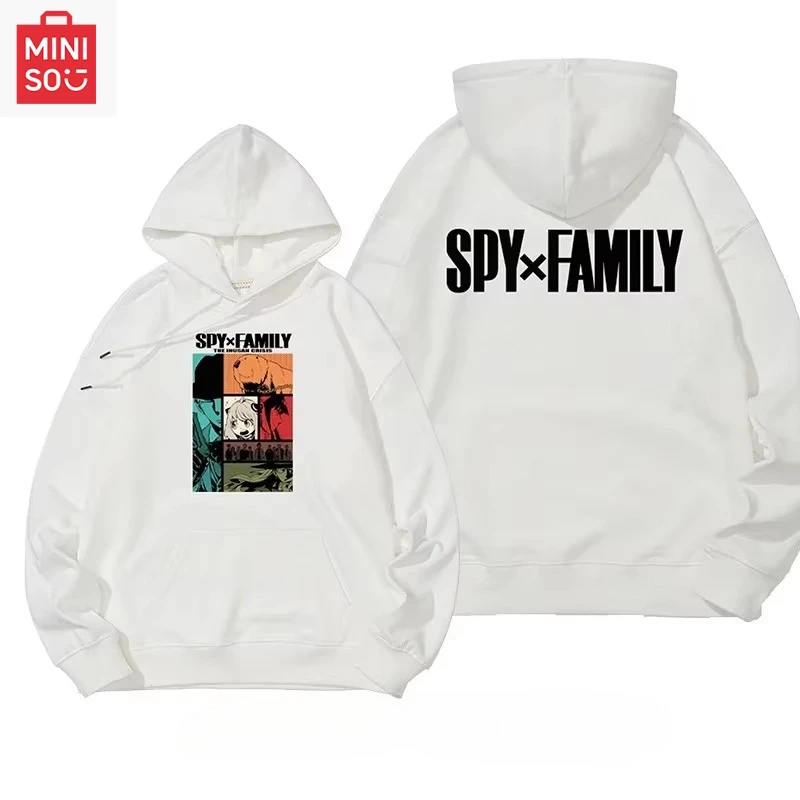 

SPY X FAMILY Anime Peripheral Hooded Sweater Ania Autumn Casual Clothes Tide Two Dimensions Casual Loose Comfort Hooded Sweater