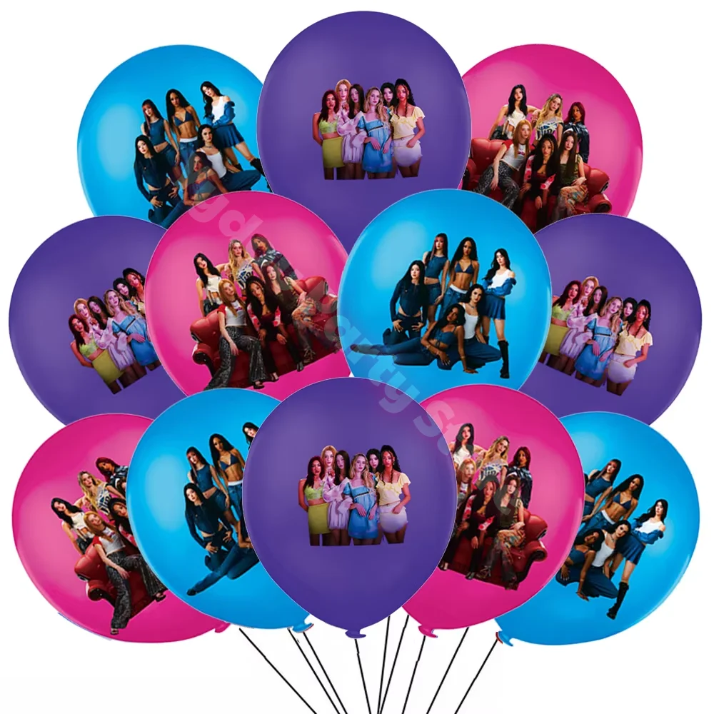 Idol K&Katseye Verjaardagsfeestje Gunsten Armband Sticker Sleutelhanger Kpop Meisje Ballonnen Feestdecoratie Fans Geschenken Babyshower Suppli