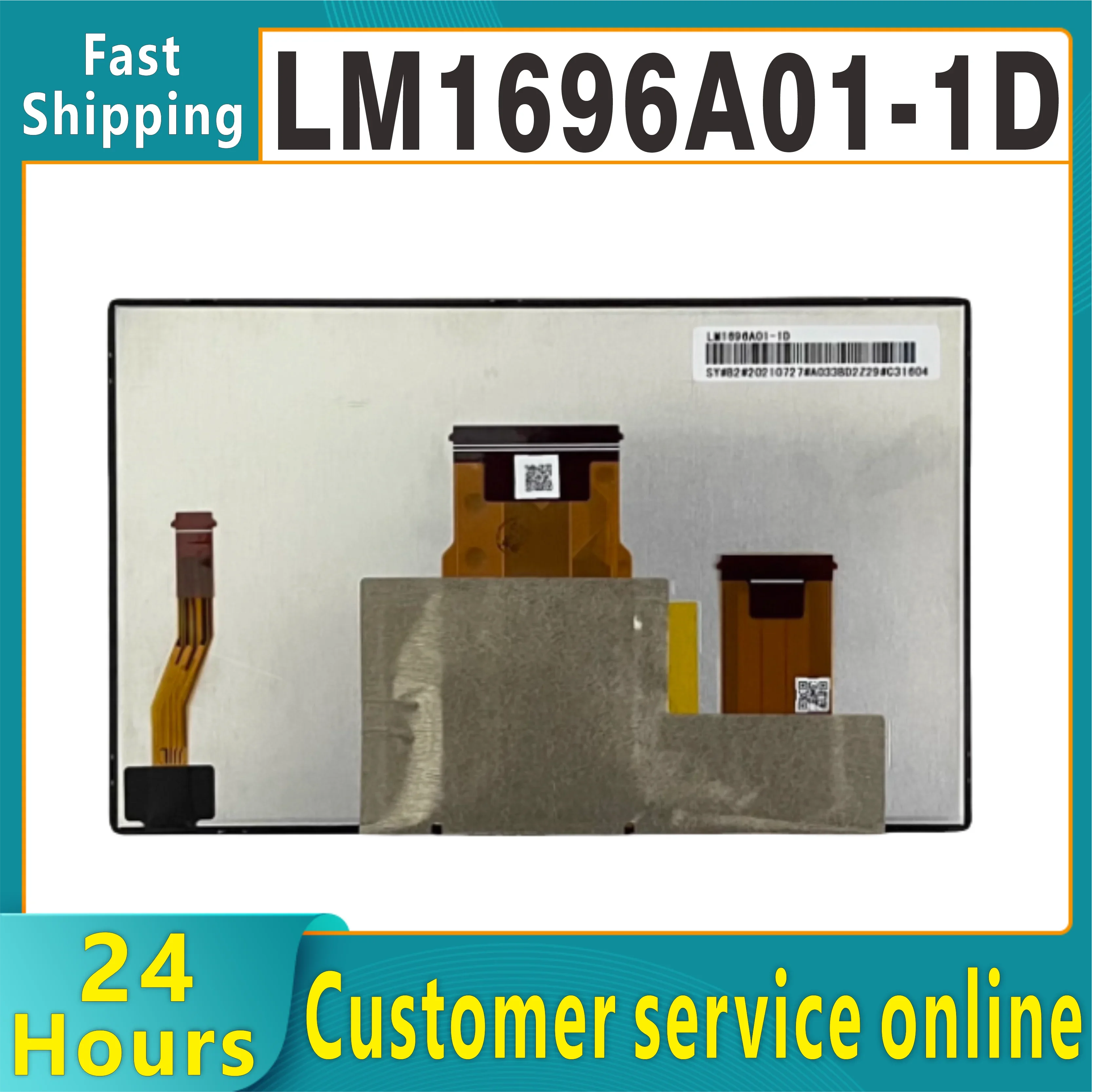 display with touch for Fabia 3 VW Polo craftsman 2017 audio 6.5-inch LM1696A01 GPM16696A00 LM1696A01-1D LM1696A01-1B LCD