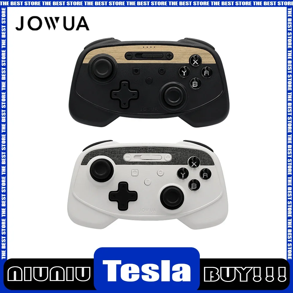 Jowua Tesla Bluetooth Wireless Game Controller Multi Platform Gaming Gamepad Artifact Suitable for Model YXS3 Pc Gamer Man Gifts