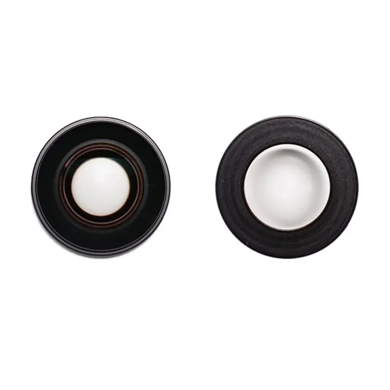 Camera Lens Glass for DJI Osmo 360 2-Piece Set Replacement Repair Parts Spare Accessories Black Glass Lens Kit