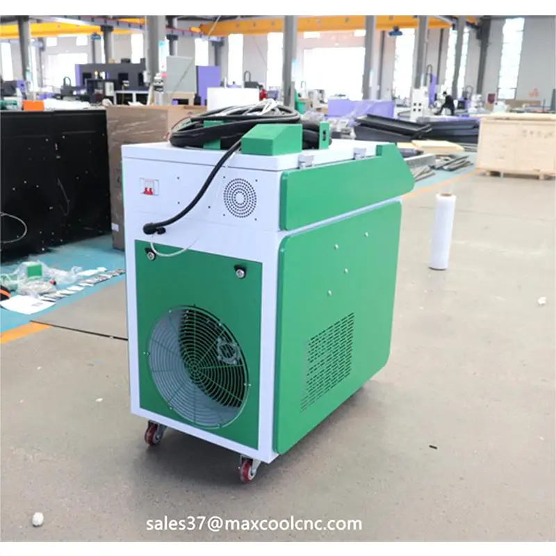 Maxcool 1000W Laser Cleaner 1500W 2000W Continuous Car Metal Rust Removal Fiber Handheld Laser Cleaning Machine