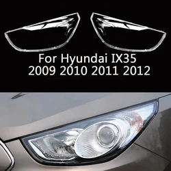 Headlight Lens For Hyundai IX35 2009 2010 2011 2012 Headlamp Cover Replacement Front Car Light Auto Shell