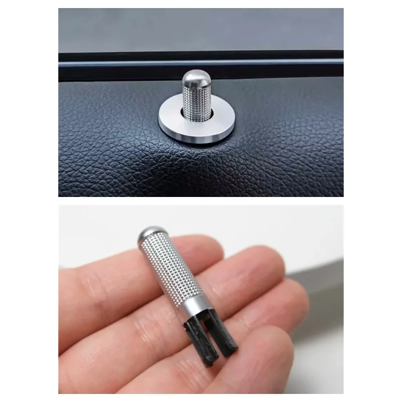Door Lifting Rod Pin Cover Handheld Door Lock Cap Window Pull Rod Cap for Mercedes Benz C200 E260 CLS300 G500