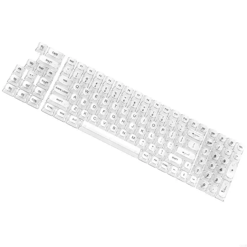 

G6DD Simple Design Clear Keycaps for Various Keyboard Styles Highly Transparency