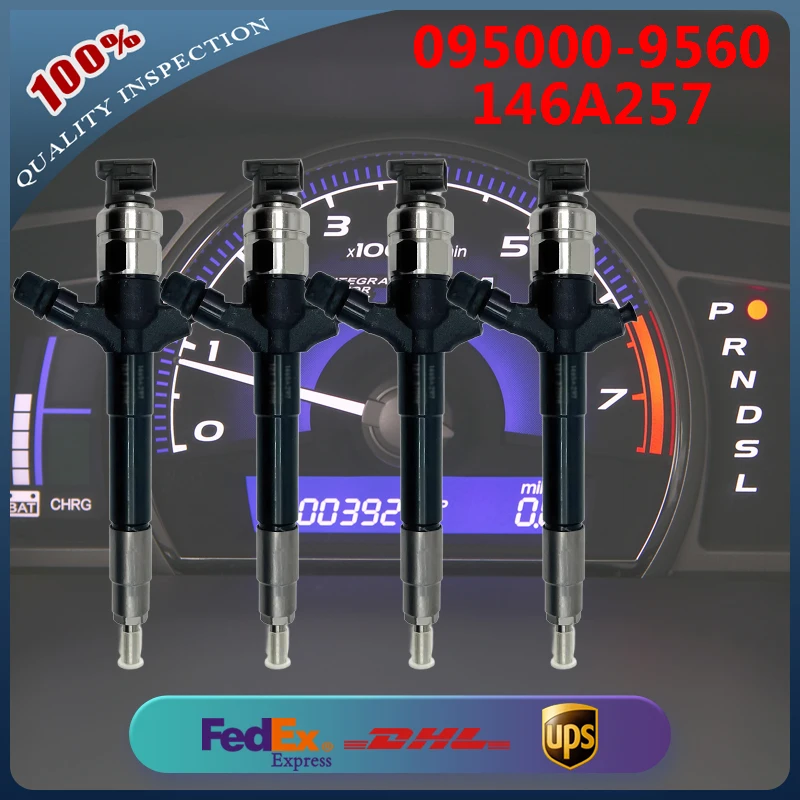 

Common Rail Fuel Injector 095000-9560 1465A257 for Mitsubishi Engine 4D56 Truck L200