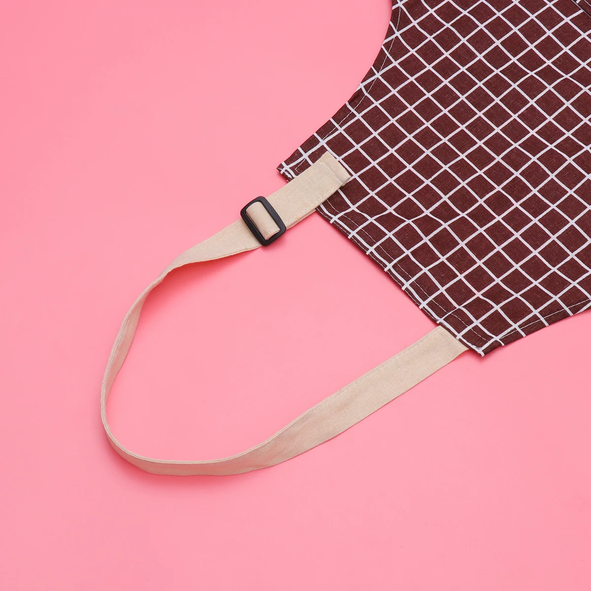 

Coffee Apron Adjustable Halter Baking Aprons with Pockets Cotton and Linen Serving for Adults Cooking Kitchen Fashion