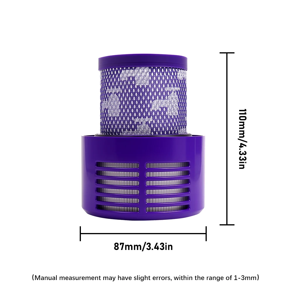 HEPA Post Filter Accessory for Dyson V10 US Robot Vaccum Cleaner SV12 Washable Post Filter Replacement Cleaning Spare Part