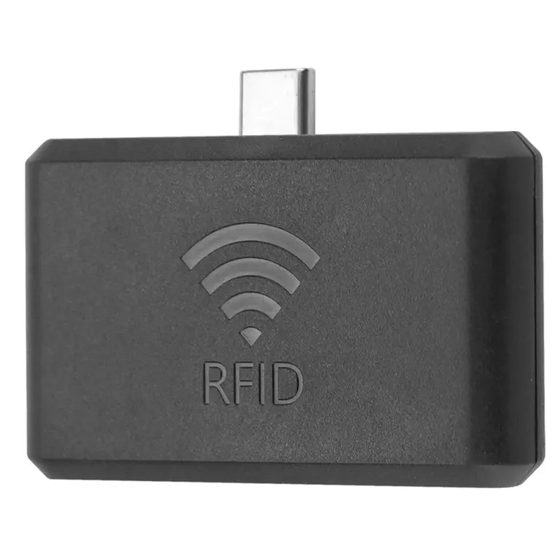 

ABKI-HID Mode OTG USB UHF RFID Reader For Smart Phones 865-868Mhz Type-C Android Support Keyboard Emulation