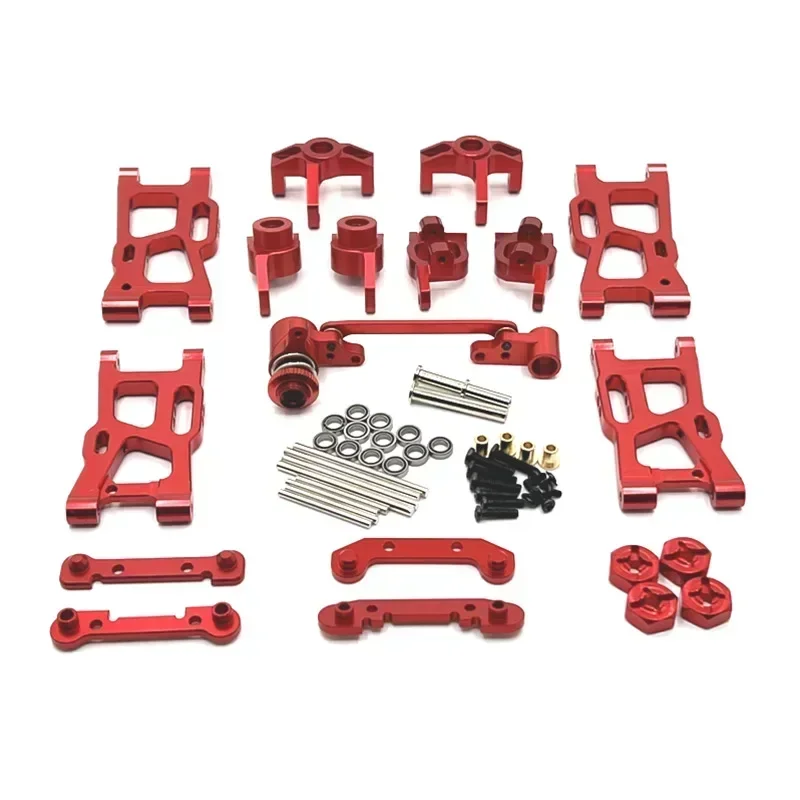 

WLtoys 124007 124017 124019 144001 144002 RIaarIo XDKJ-001 006 AM-X12 Детали радиоуправляемого автомобиля Металлические аксессуары для обновления и модификации