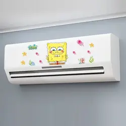 SpongeBob SquarePants cartoon stickers air conditioner washing machine bathroom toilet lid decoration stickers wholesale