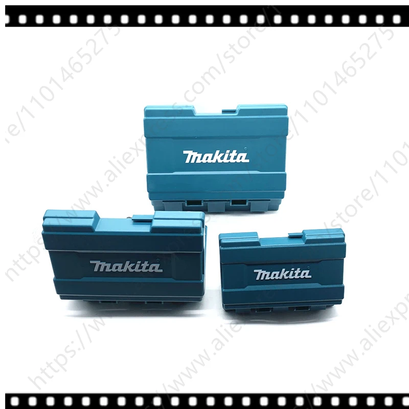 Makita Original Tool Accessories Storage Box Drill Bits Screw Magnet Socket Hardware Parts Home Style Portable Small Case