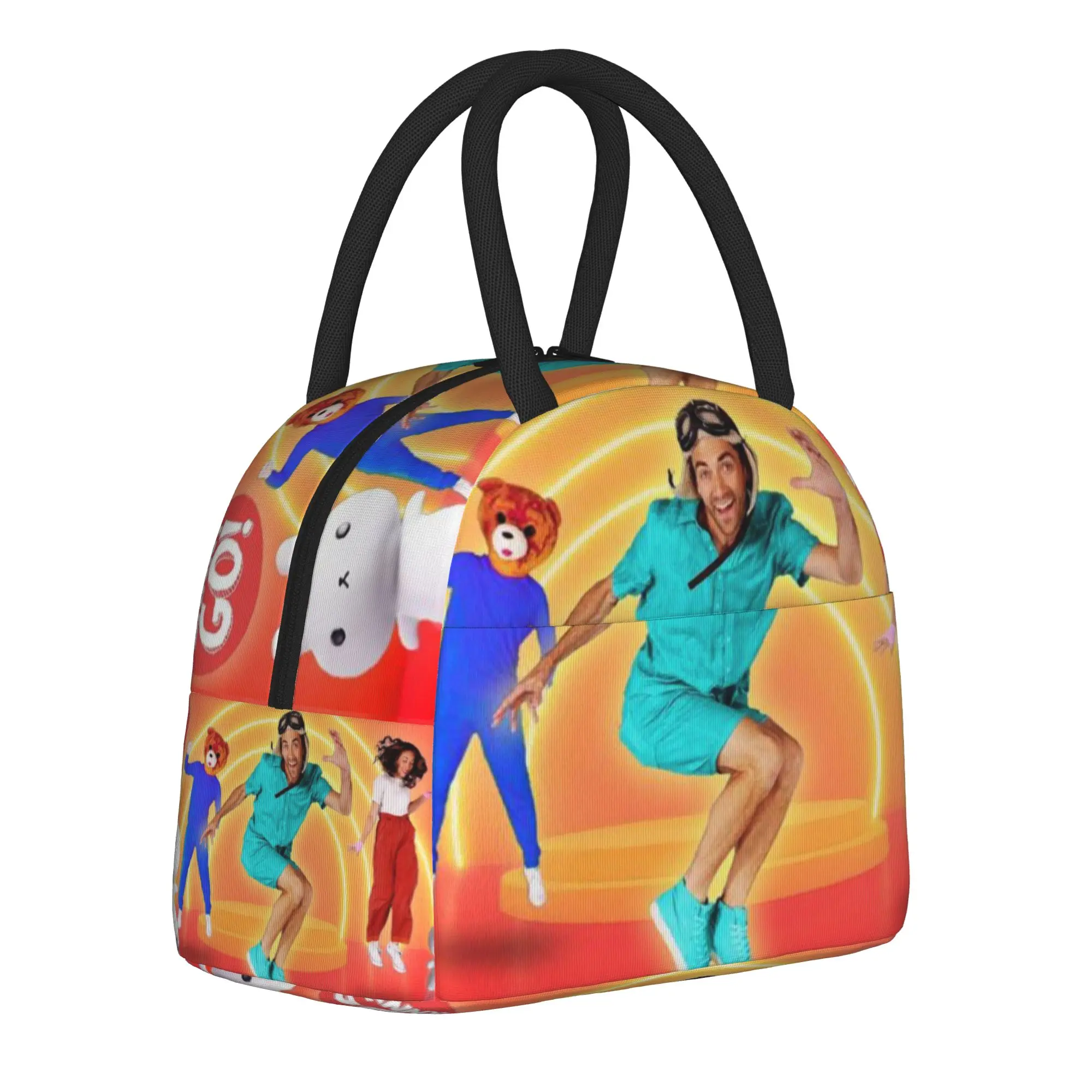 Dannys Dance Song Go Accessories Insulated Lunch Bag For Outdoor Storage Food Boxes Reusable Cooler Thermal Lunch Box