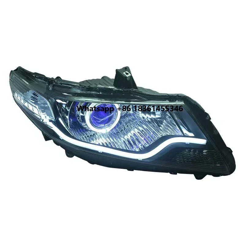 

For CITY LED Headlight assembly DRL daytime running light lamp angel devil eye Car accessories