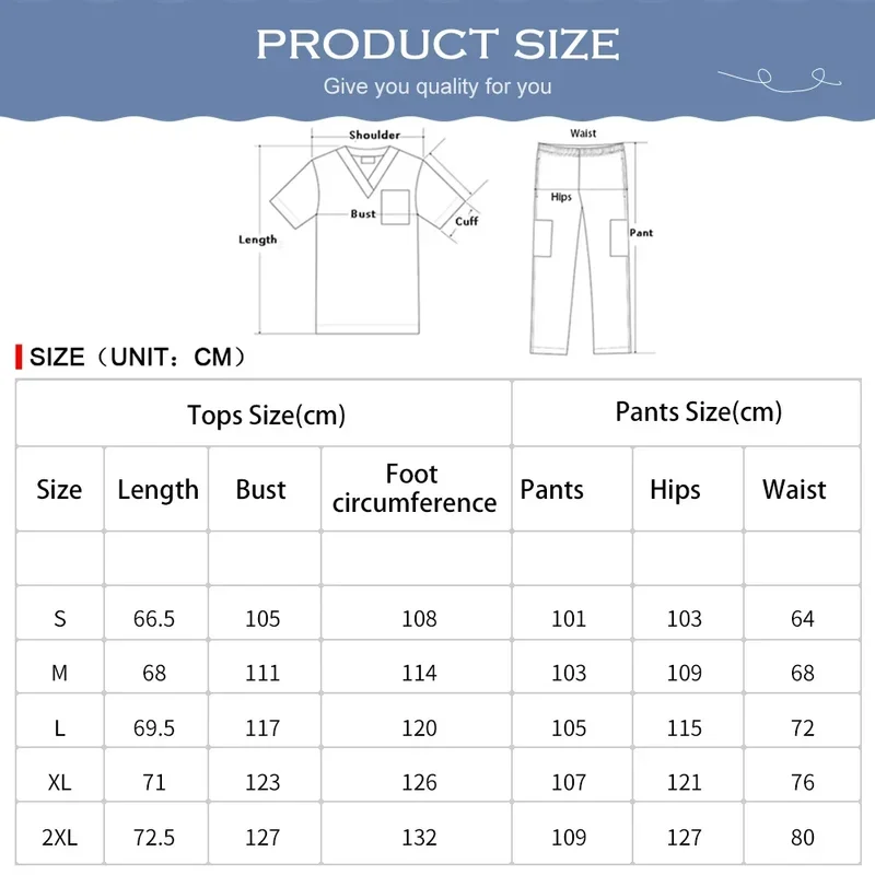 Ensembles de vêtements de travail pour femmes, uniformes médicaux de haute qualité, accessoires de soins infirmiers, générateurs imbibés, hôpital, salon de beauté, spa