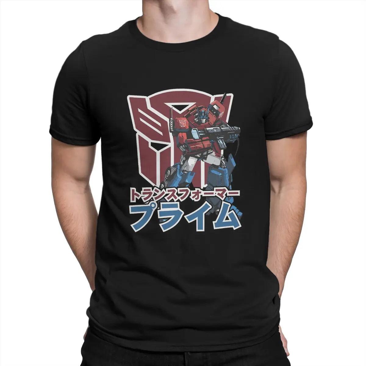 Transformer Prime Tshirt Graphic Men Polyester Tops Vintage Fashion Summer Streetwear Harajuku T Shirt