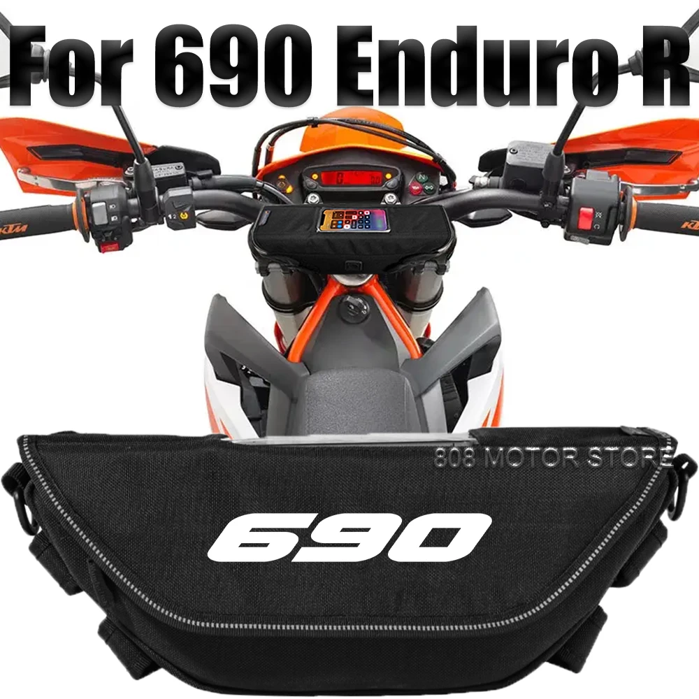 

For 690 Enduro r 690 enduro r Motorcycle accessories tools bag Waterproof And Dustproof Convenient travel handlebar bag