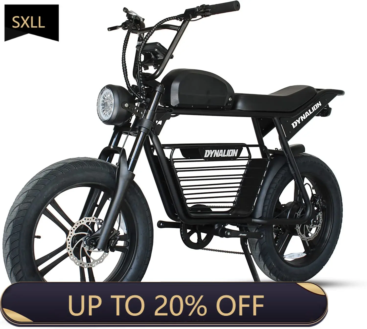 

SXLL Hot Selling Long Distance Wide Tire 20 Inch Electric Sports Bike Adult Mountain Off-Road Electric Bike