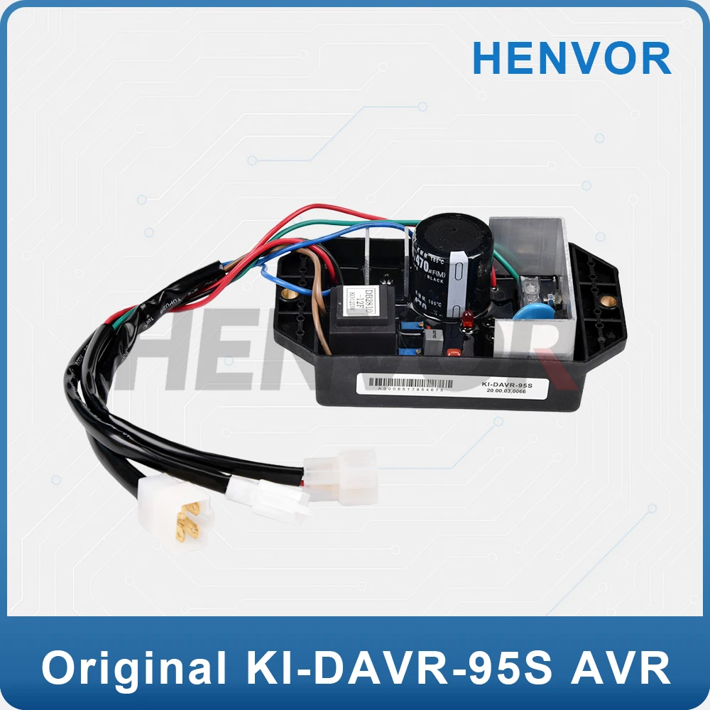 KI-DAVR-95S/S3 Single-Phase Generator 220V AVR Excitation Voltage Regulator Board Compatible with Diesel & Multi-Fuel Generators