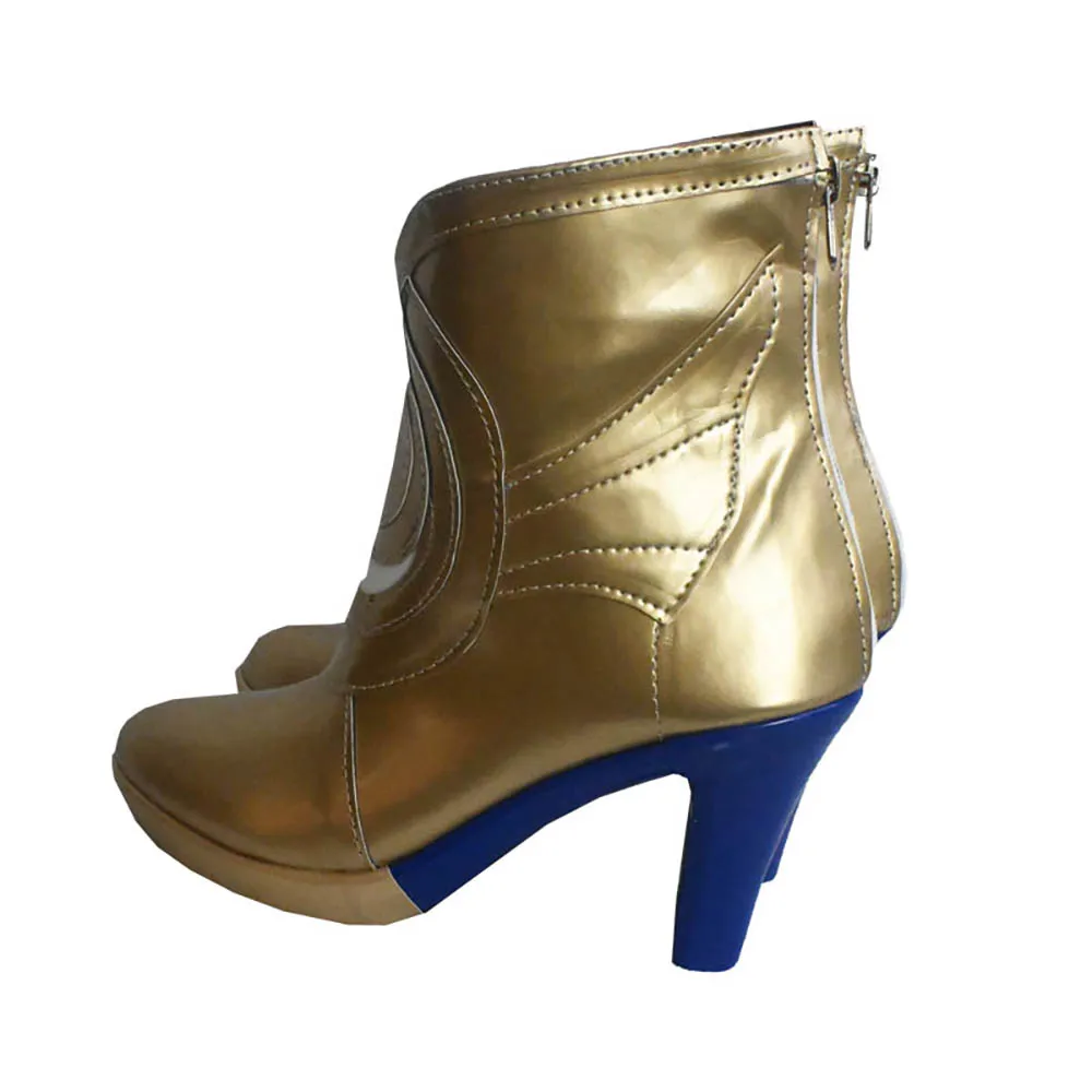 Honkai: Star Rail Cipher Cosplay Shoes Golden Boots Custom Made Any Size