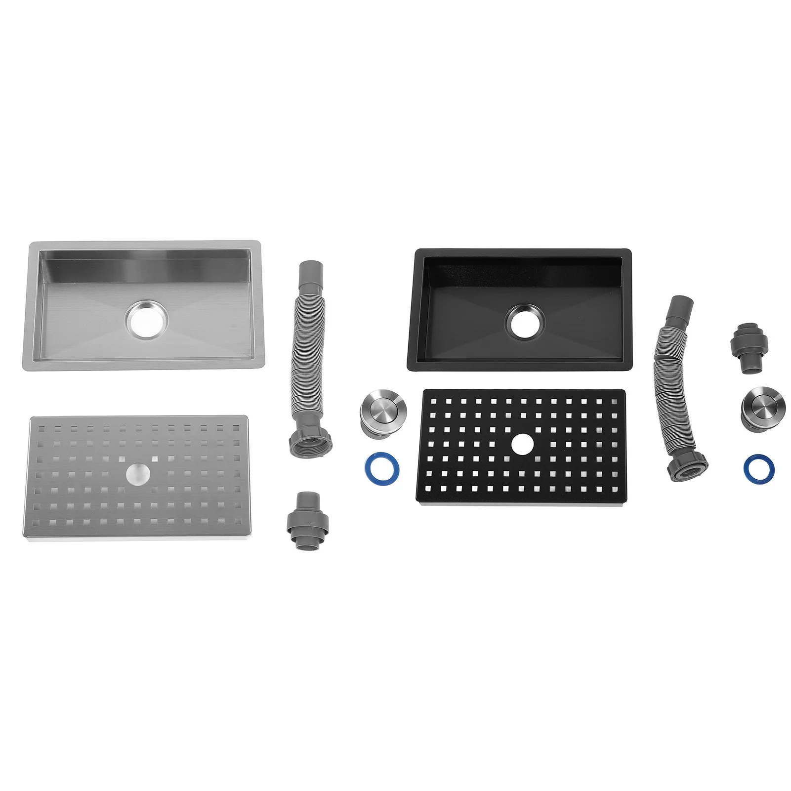 

Kitchen Sink with Water Drainage Tray Stainless Steel Small Bar Sink Workstation Basin For Kitchen Countertop Apartment Tea Bars