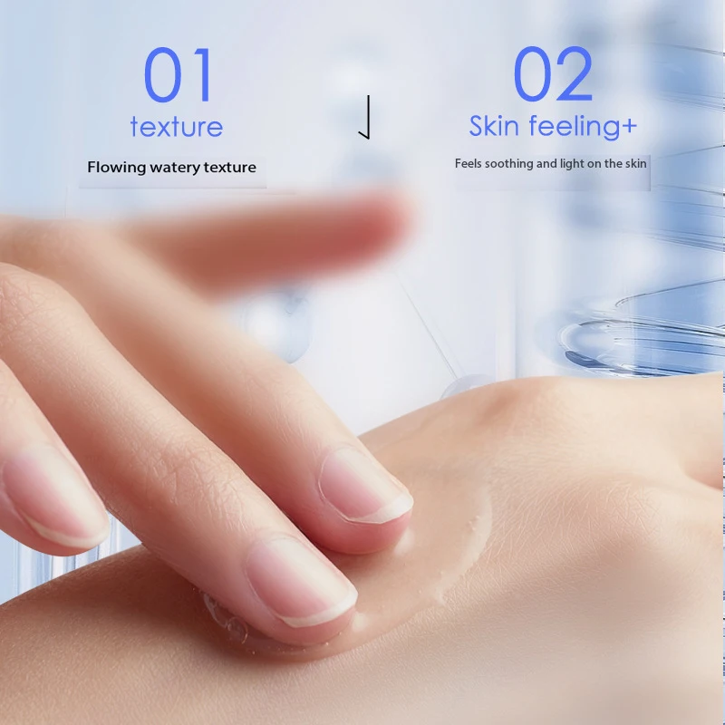 1% محلول مخزون الببتيد النحاسي الأزرق يشد ويخفف التجاعيد ويصلح الأحمرار الحساسة والحمرار والترطيب.