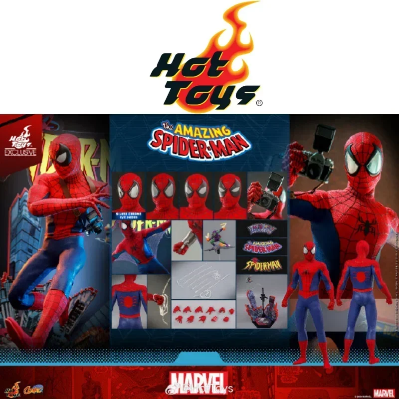 

New In Stock Hottoys Ht Cms015 Marvel Comics Spider Man 1:6 Ratio Action Figure Model Toys Gifts