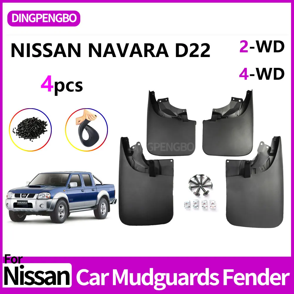 Chlapacze Błotnik do Nissan Navara D22 NP300 4WD 2WD 2002-2015 Chlapacze Chlapacze Przednie Tylne Koła Błotnik Akcesoria Samochodowe