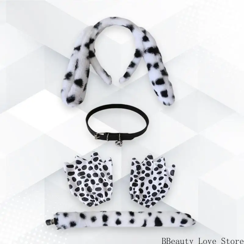 アニマルファンシーコスチュームキットアクセサリーダルマチアンパピーコスプレハロウィーンコスチューム