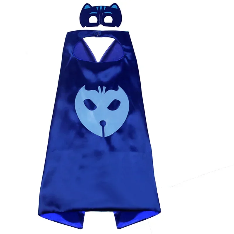 pijamas Hero Máscaras luminosas, set de regalo de máscara, capa de dibujos animados, decoraciones, regalos para niños