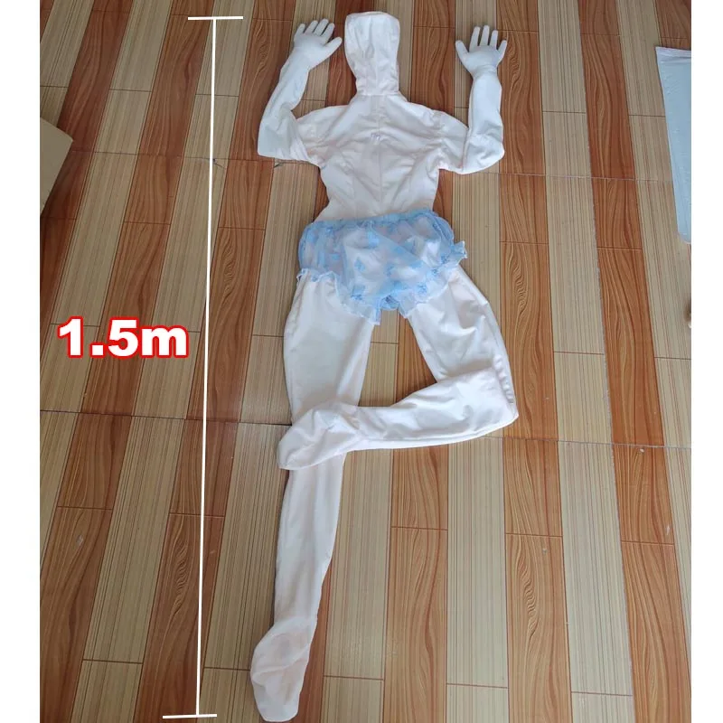 1.5M No Filling Material DIY Doll Covers Simulated Mannequin Men's Hug Pillow Cover Cosplay Party Prop Decoration With A Zipper
