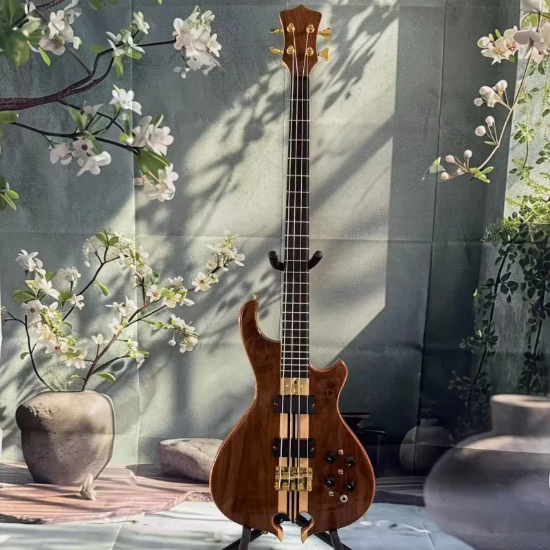 Custom 4 Strings Mark Style 4 Electric Bass Guitar, 5 Strings Can Be Made
