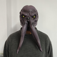 Baldur's Gate 3 Dream Guardian Latex Masks Halloween Game Cosplay Mind Flayer Illithid Mask Horror Octopus Monster Demon Mask