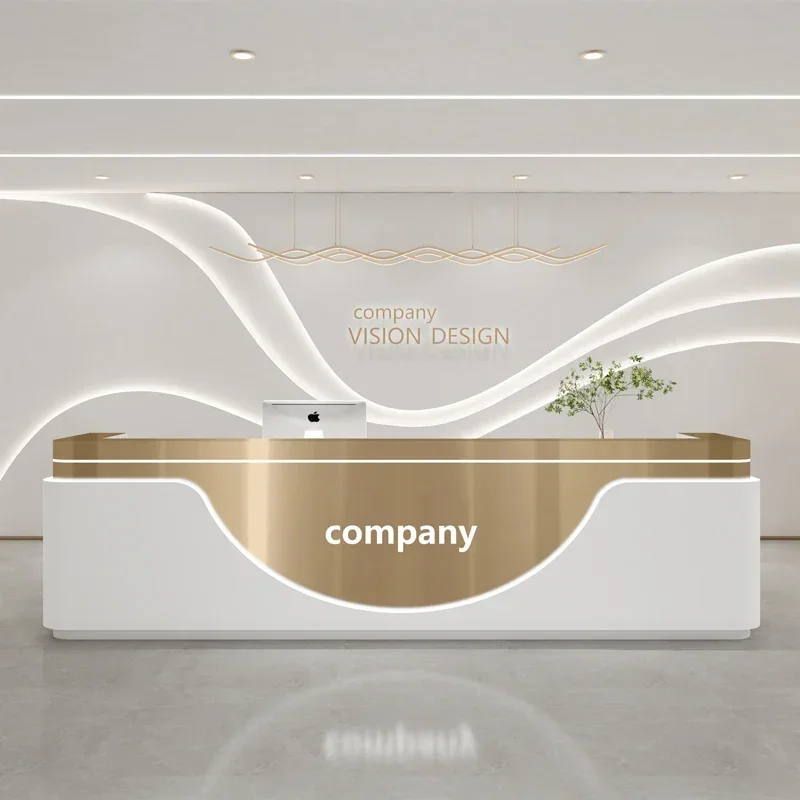 

Эстетические стойки регистрации Офис Стоящая школа Помощь Кофейня Простая стойка регистрации Ресторан Роскошная мебель для бара Escrivaninha