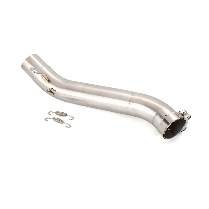 

For Aprilia RSV4 RF RSV4 RR 2017-2020 Slip On Motorcycle Exhaust Mid Link Pipe Stainless Steel Connect 60mm Muffler
