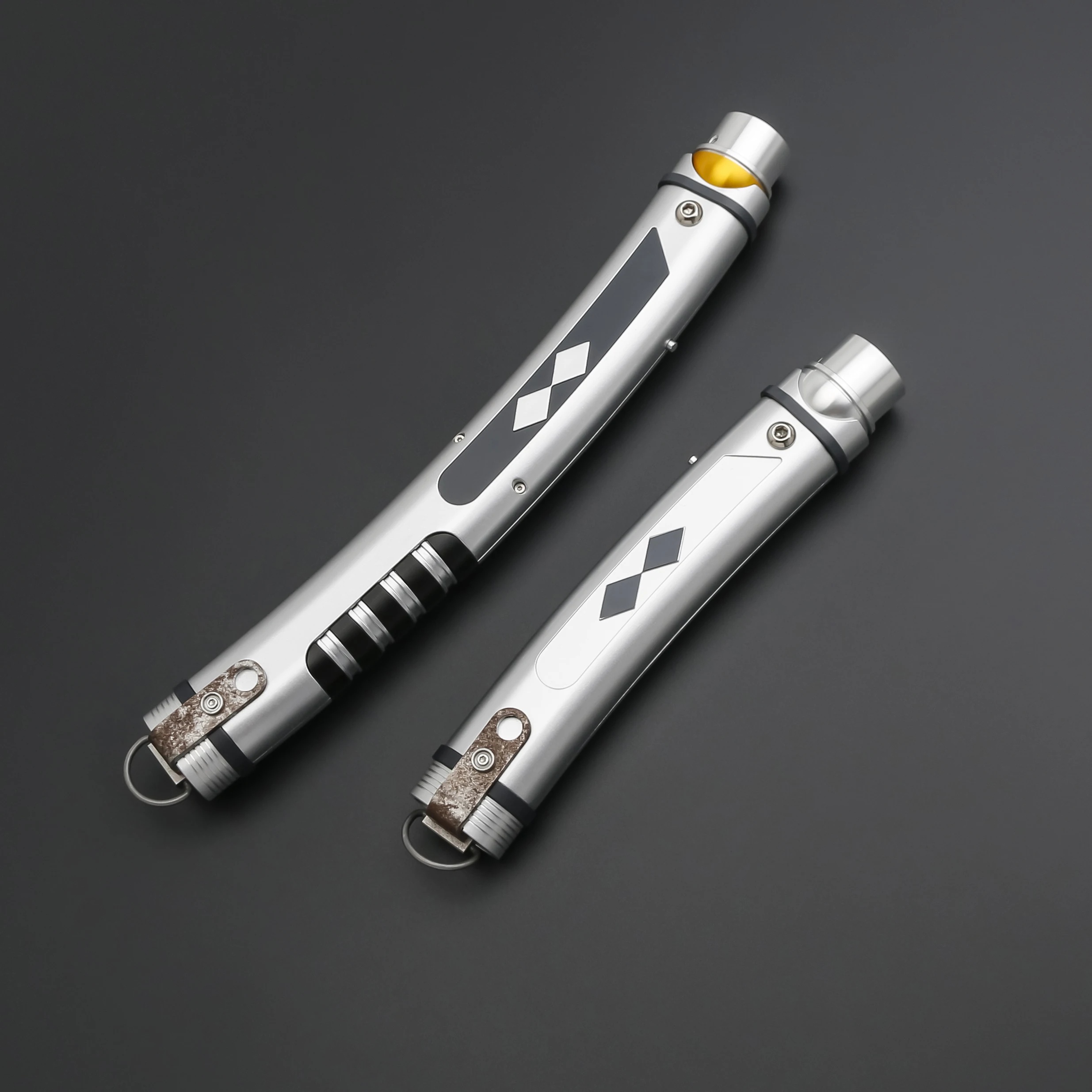 TXQSABER Smooth Swing Lightsaber Force Heavy Dueling Double Saber Metal Hilt with Colors Chang Customize Bluetooth Toys