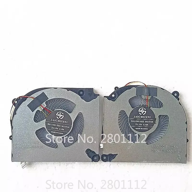 

New CPU Fan for Colorful Star X15 AT XS 2022 Raytheon TR 911MT