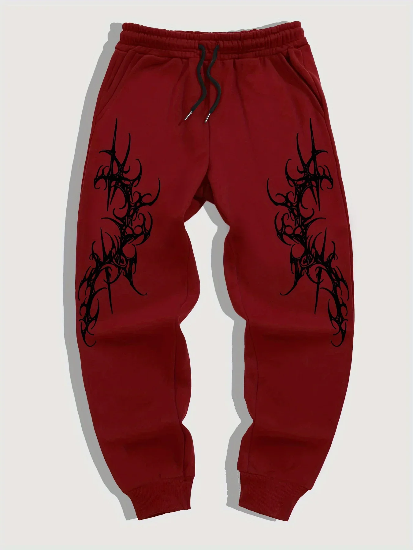 Latest Gothic print casual jogging sports pants multifunctional couple pants fashionable hip-hop pants comfortable sports pants - Image 6