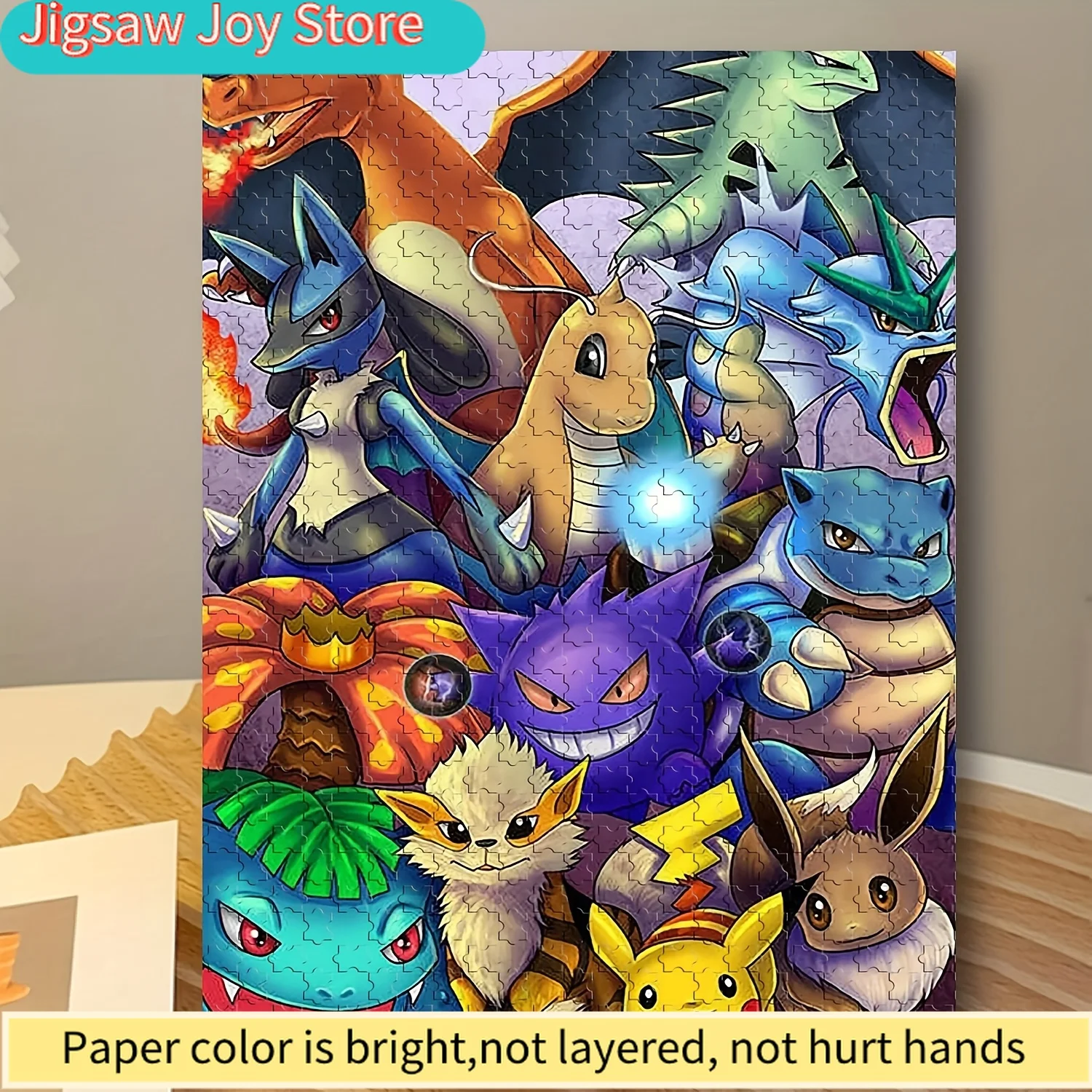 

Пазл — коллекционная 2D-головоломка Pokémon Vitality Wood, идеальный подарок на дни рождения, праздники и особых случаев, Advan