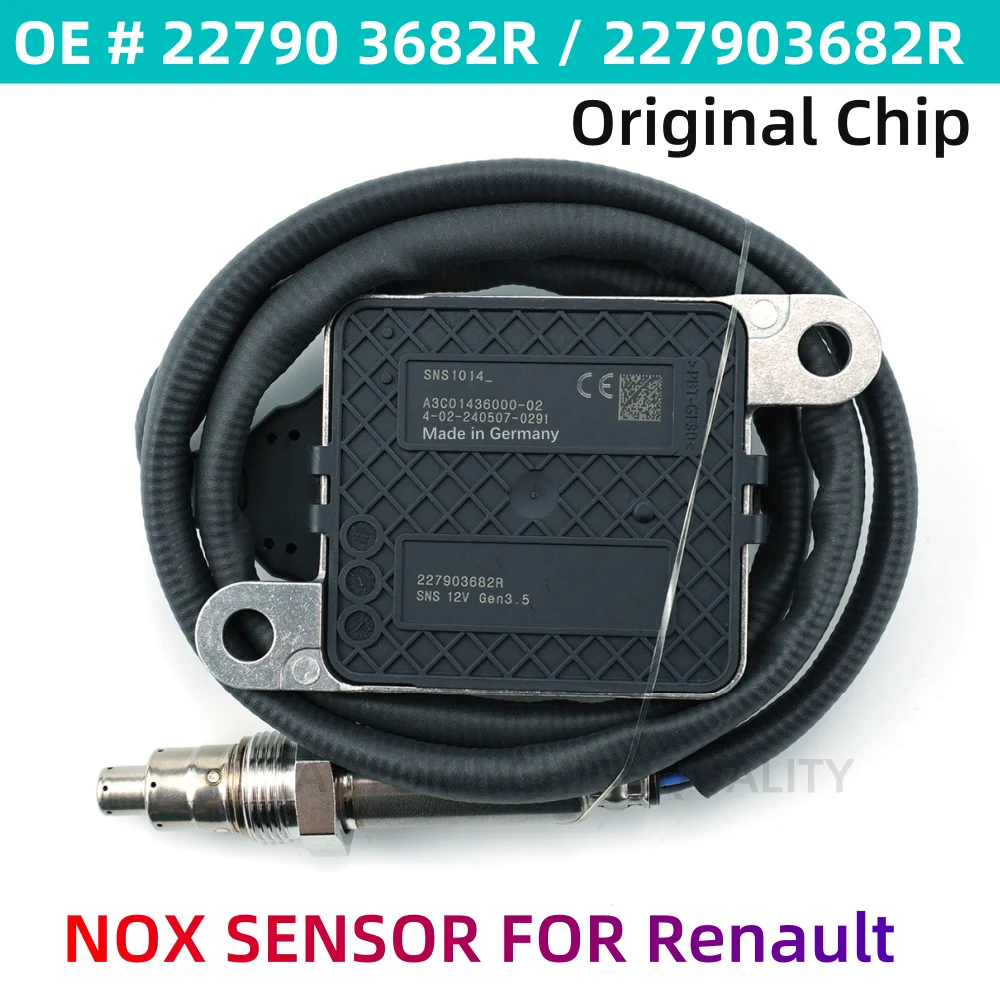 

High quality New 227903682R 22790 3682R A3C01436000-02 Nitrogen Oxide Sensor For Renault Trafic X82 1.6 DCI
